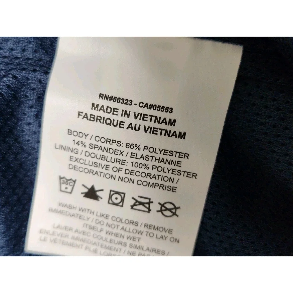 Michigan Wolverines Warm Up Pants Mens 3XL Blue Nike Jordan Team Issued 2023